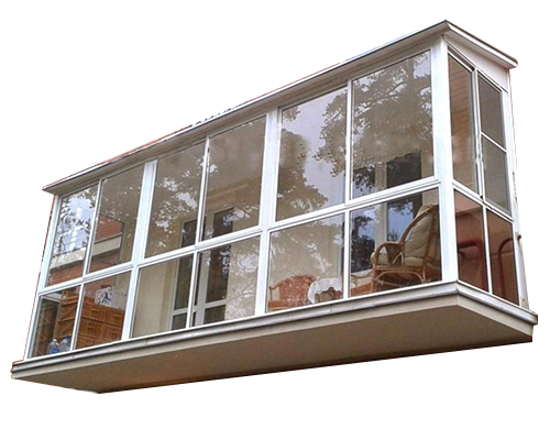 Панорамное остекление балконов в Пензе