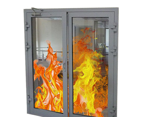 Противопожарные алюминиевые двери в Пензе